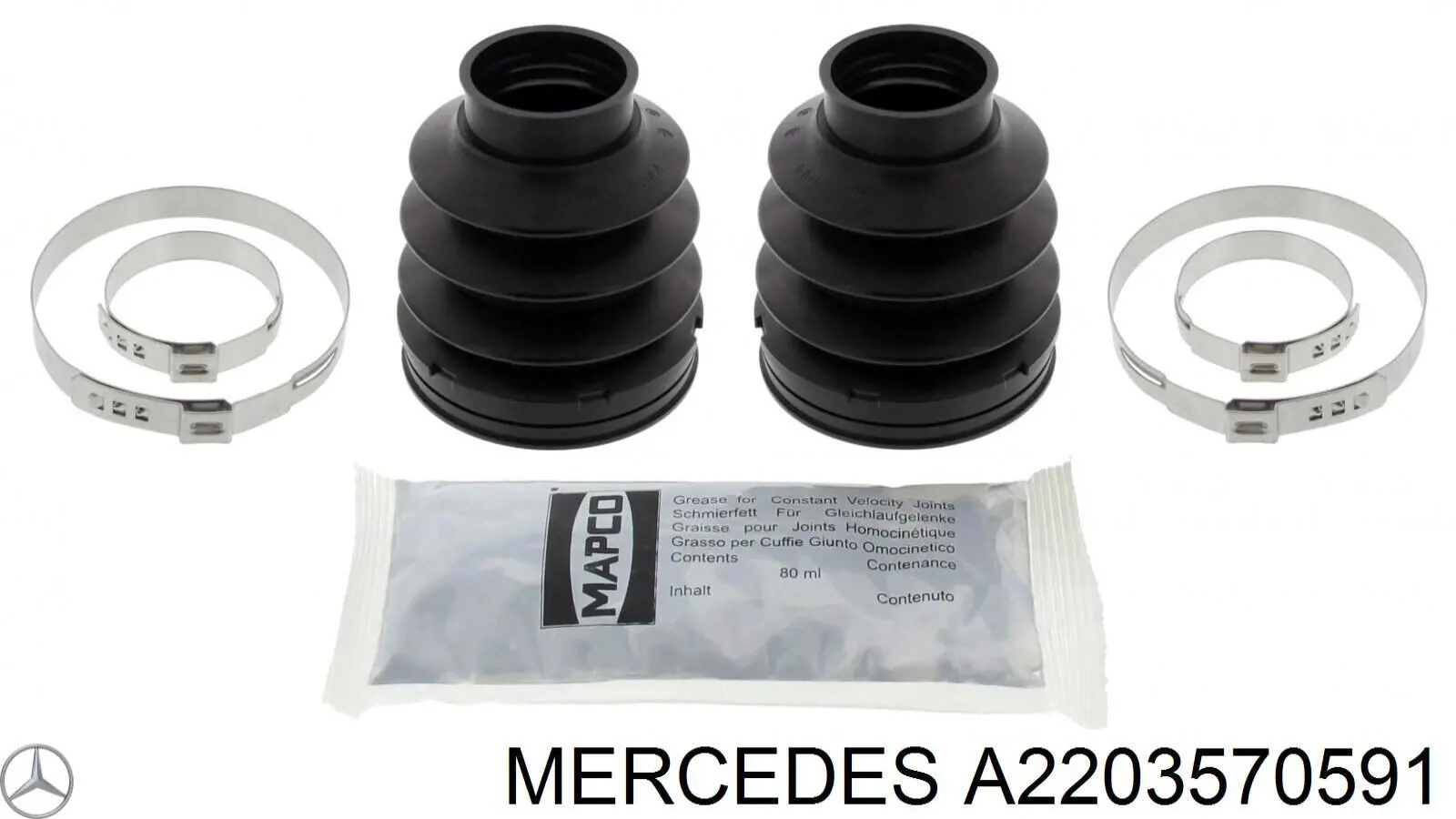  Mercedes A2203570591 preço, a partir de 257,29 USD
