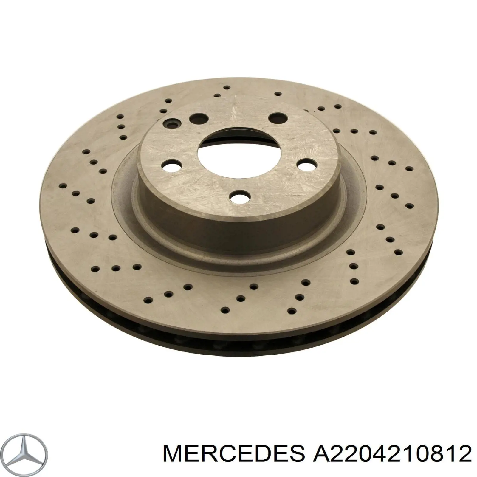 Disco do freio dianteiro Mercedes A2204210812 preço, a partir de 82,09 USD