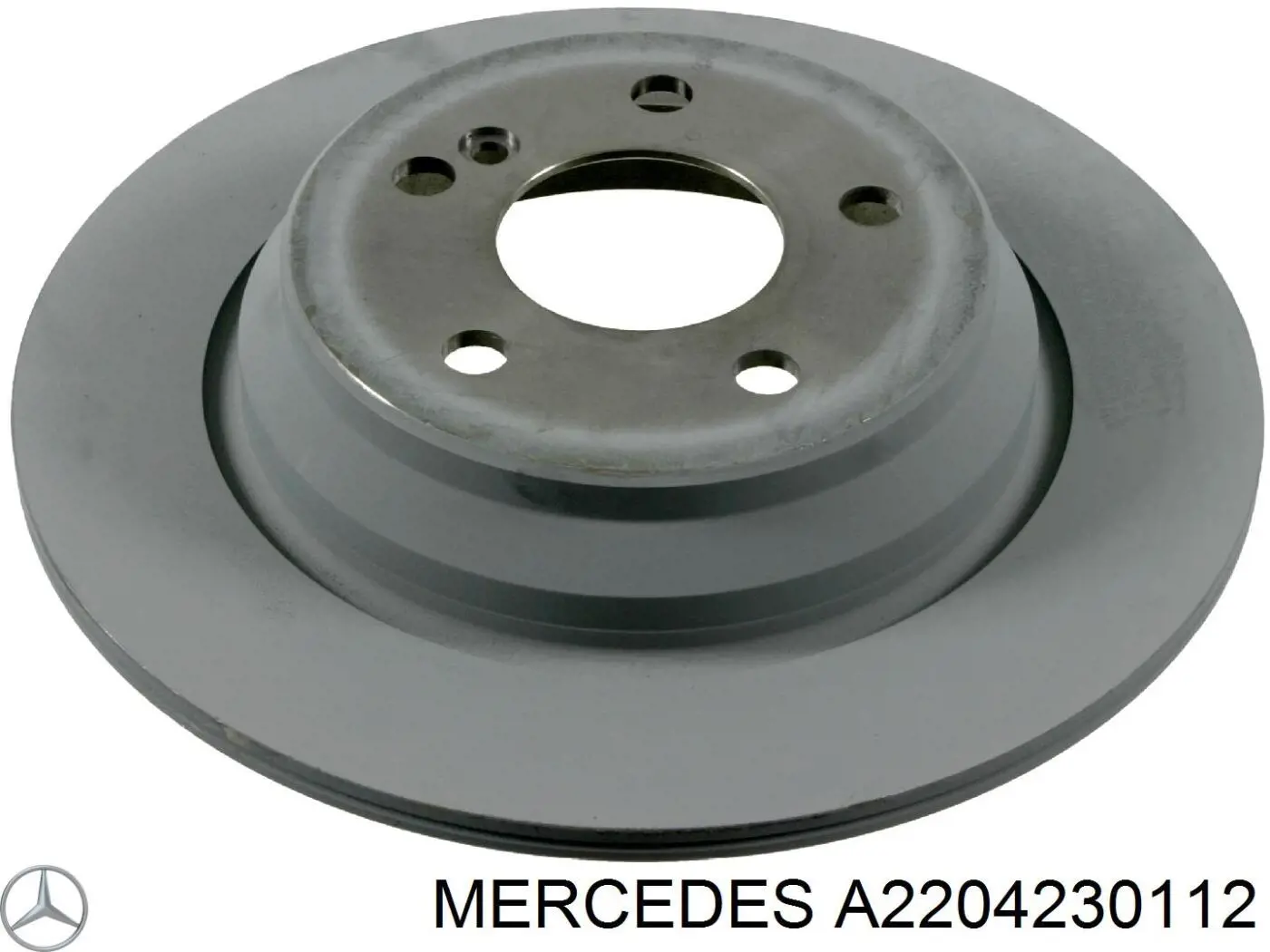 A2204230112 Mercedes Disco do freio traseiro