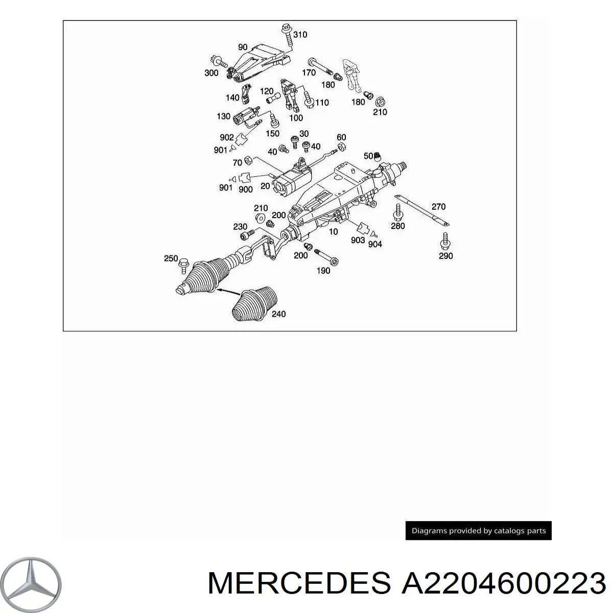 A2204600223 Mercedes 
