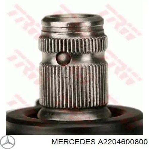A2204600800 Mercedes Cremalheira da direção