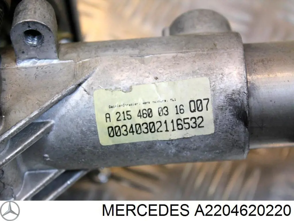 A2204620220 Mercedes Coluna da direção