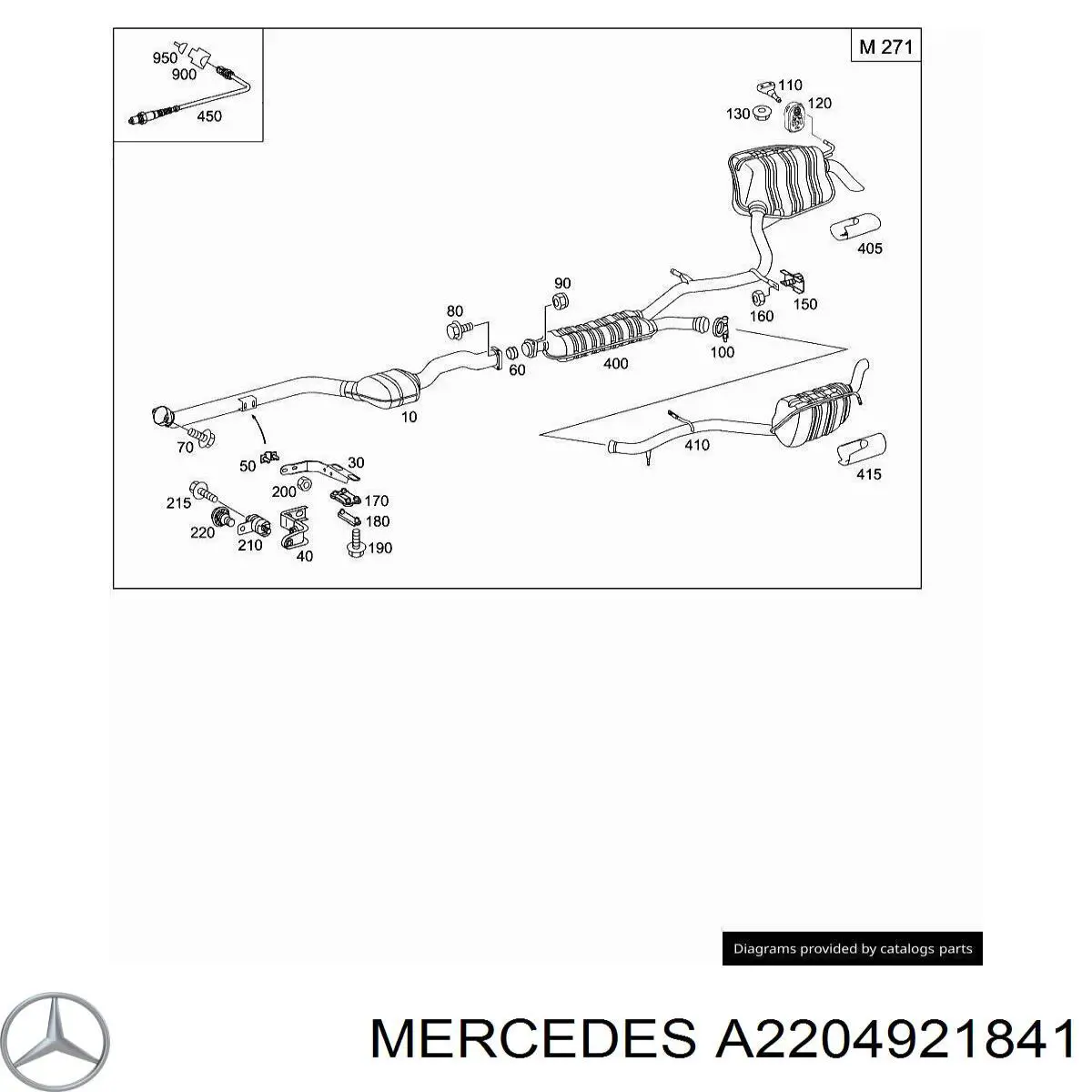 A2204921841 Mercedes 