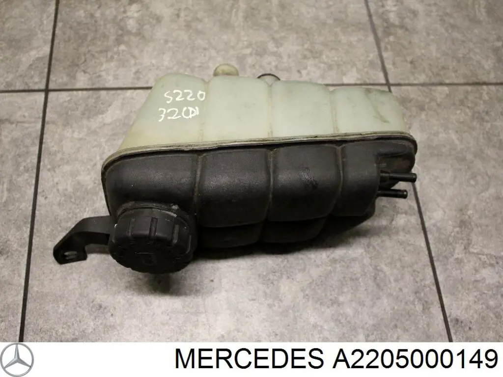 A2205000149 Mercedes Tanque de expansão do sistema de esfriamento