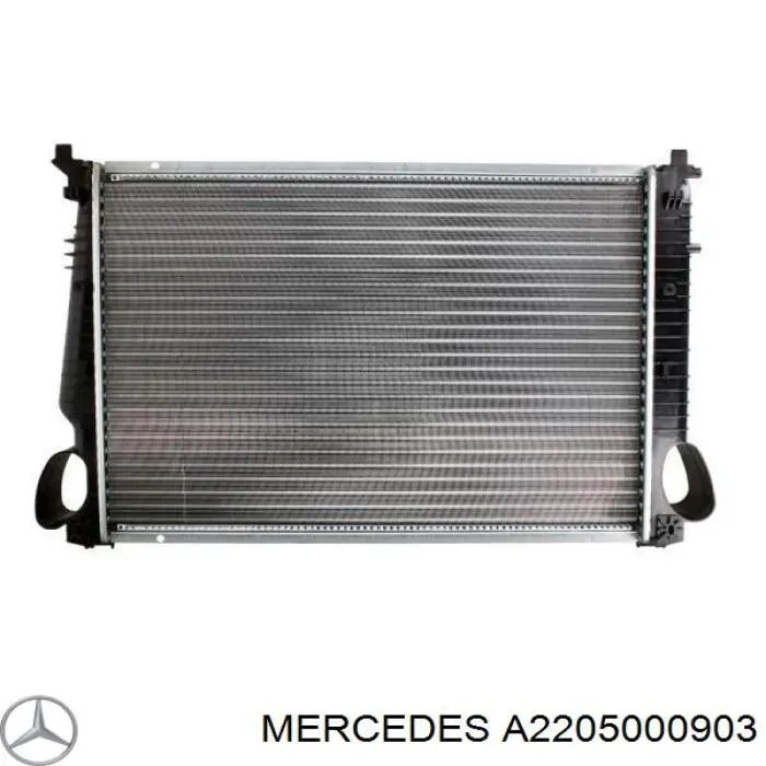Radiador de esfriamento de motor Mercedes A2205000903 preço, a partir de 148,38 USD