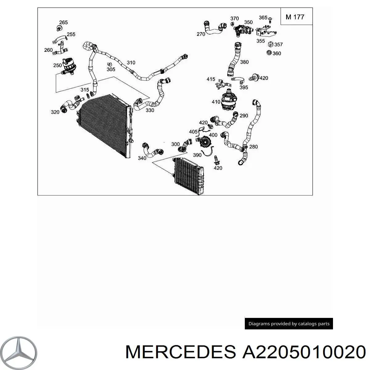  Mercedes A2205010020 preço, a partir de 4,27 USD