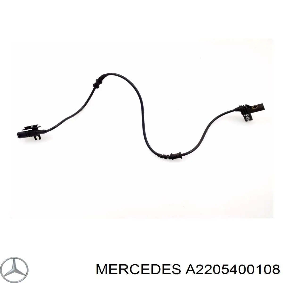 A2205400108 Mercedes Fio dianteiro de sensor de desgaste das sapatas do freio