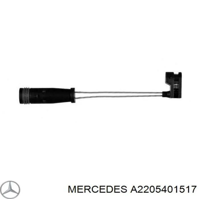 A2205401517 Mercedes Sensor dianteiro direito de desgaste das sapatas do freio