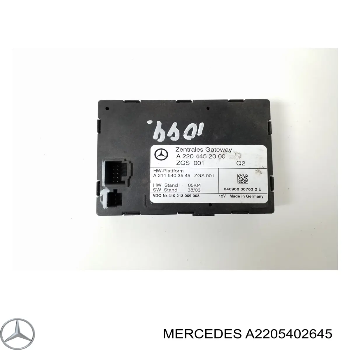 Compre A2205402645 Mercedes Unidade de controlo do fecho central