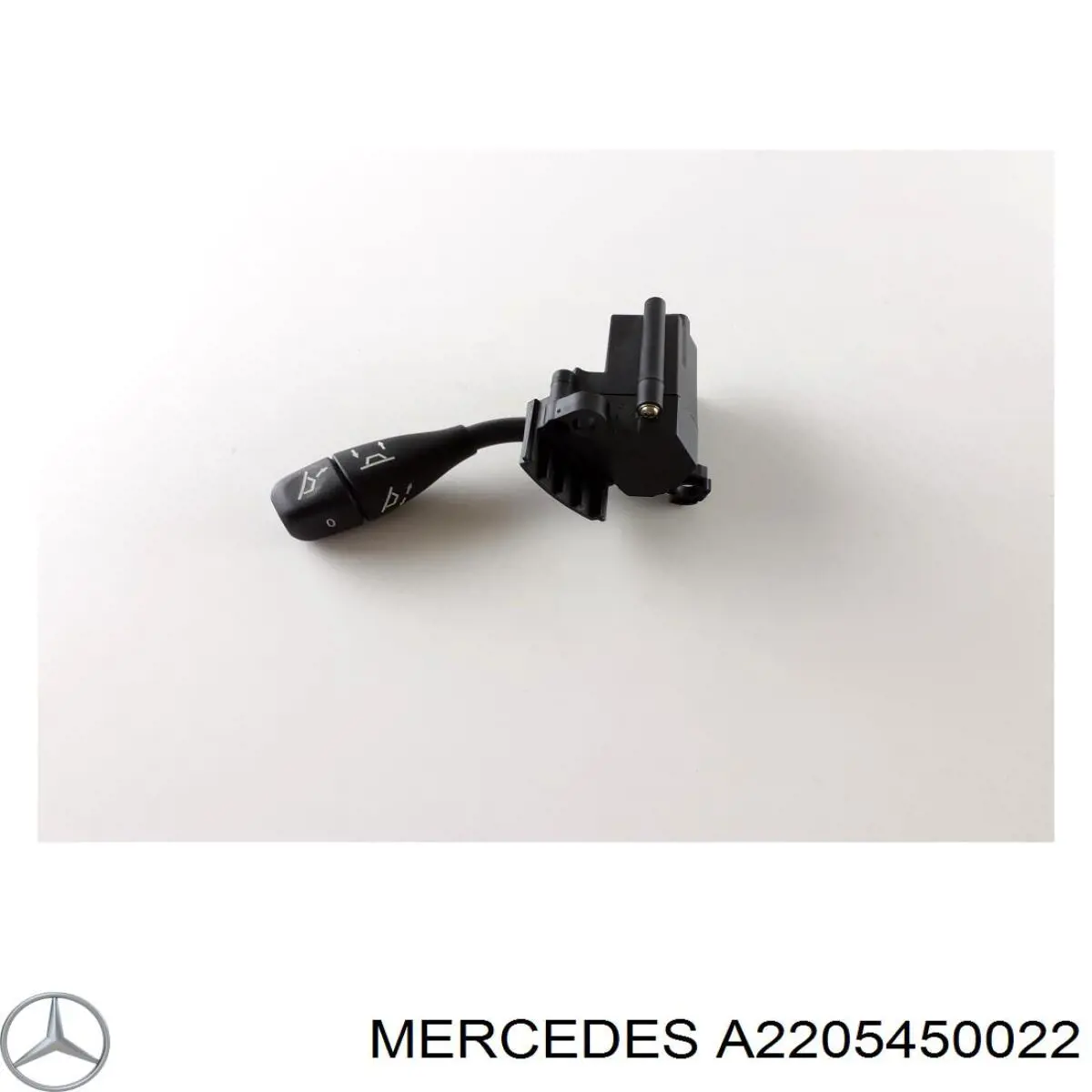 A2205450022 Mercedes Comutador esquerdo instalado na coluna da direção