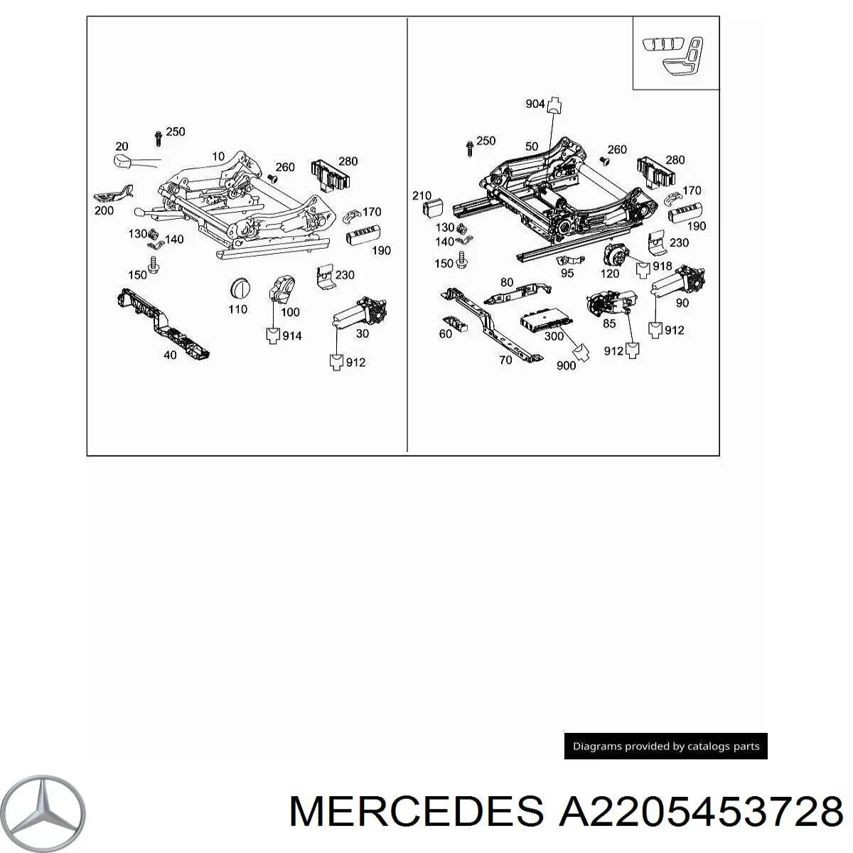 Compre A2205453728 Mercedes 