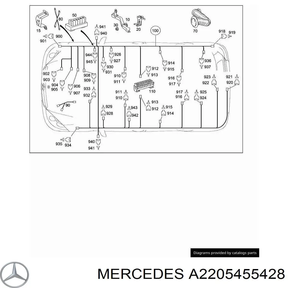 Compre A2205455428 Mercedes 