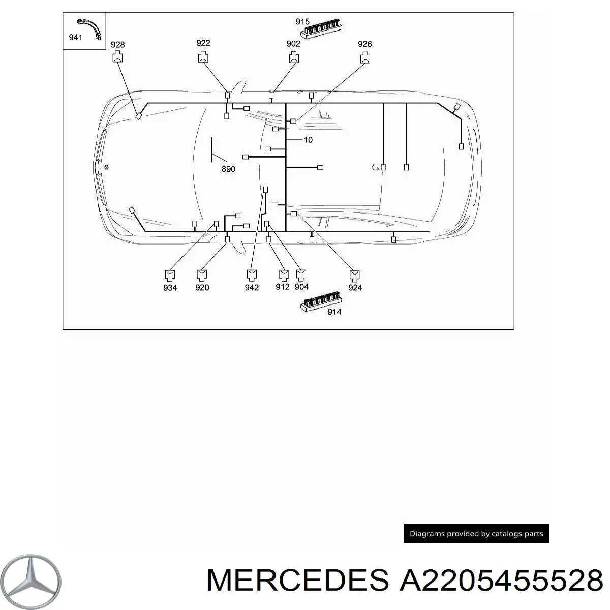  Mercedes A2205455528 preço, a partir de 12,54 USD