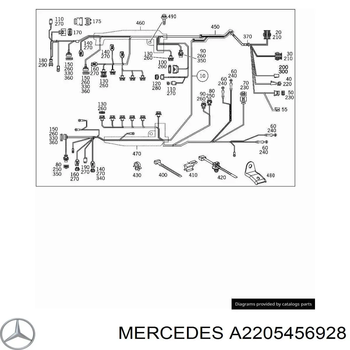 Compre A2205456928 Mercedes 