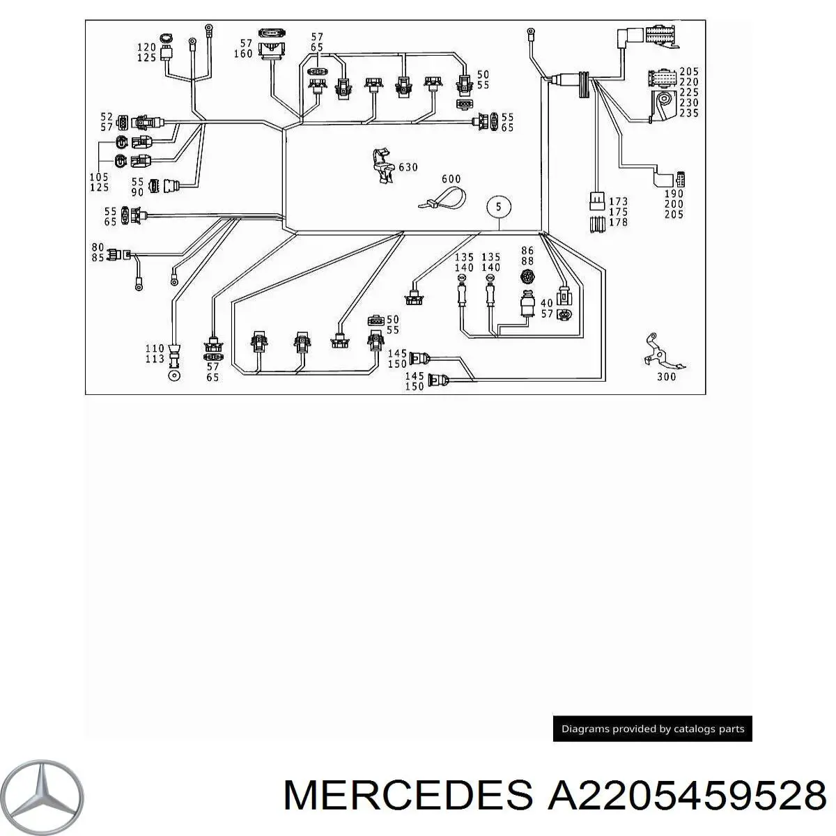 A2205459528 Mercedes 