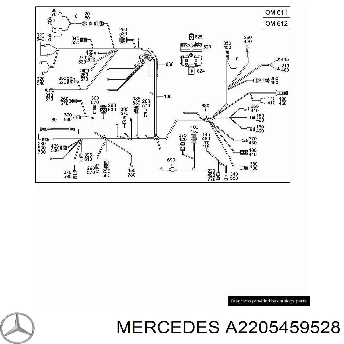  Mercedes A2205459528 preço, a partir de 16,22 USD