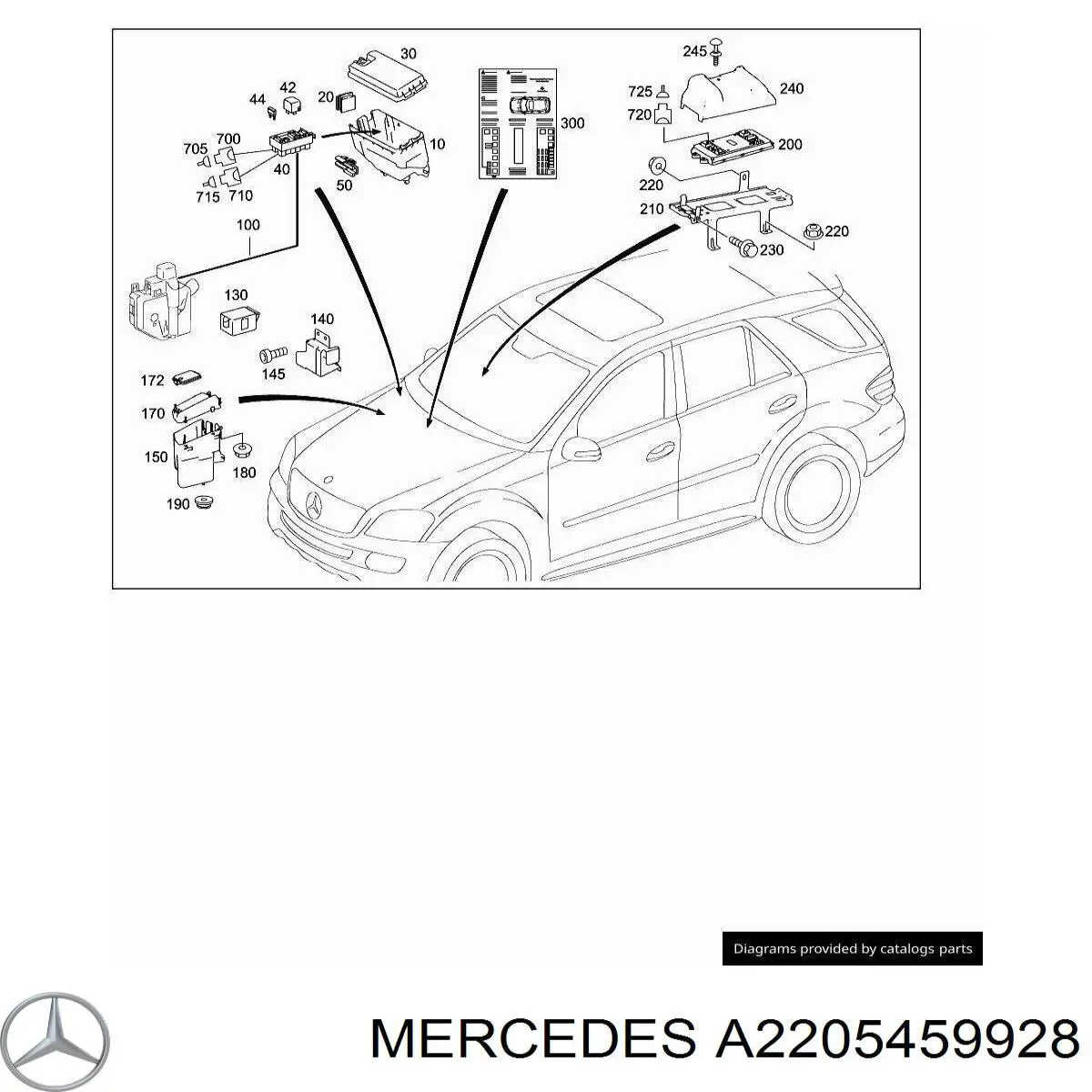  Mercedes A2205459928 preço, a partir de 16,22 USD