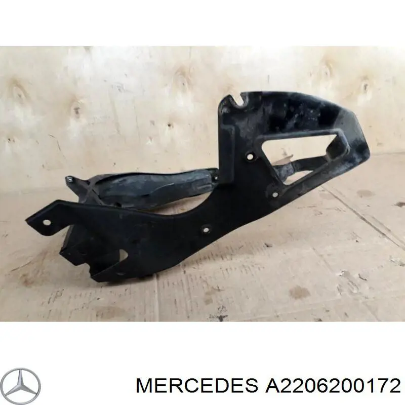 Compre A2206200572 Mercedes Suporte esquerdo do radiador (painel de montagem de fixação das luzes)
