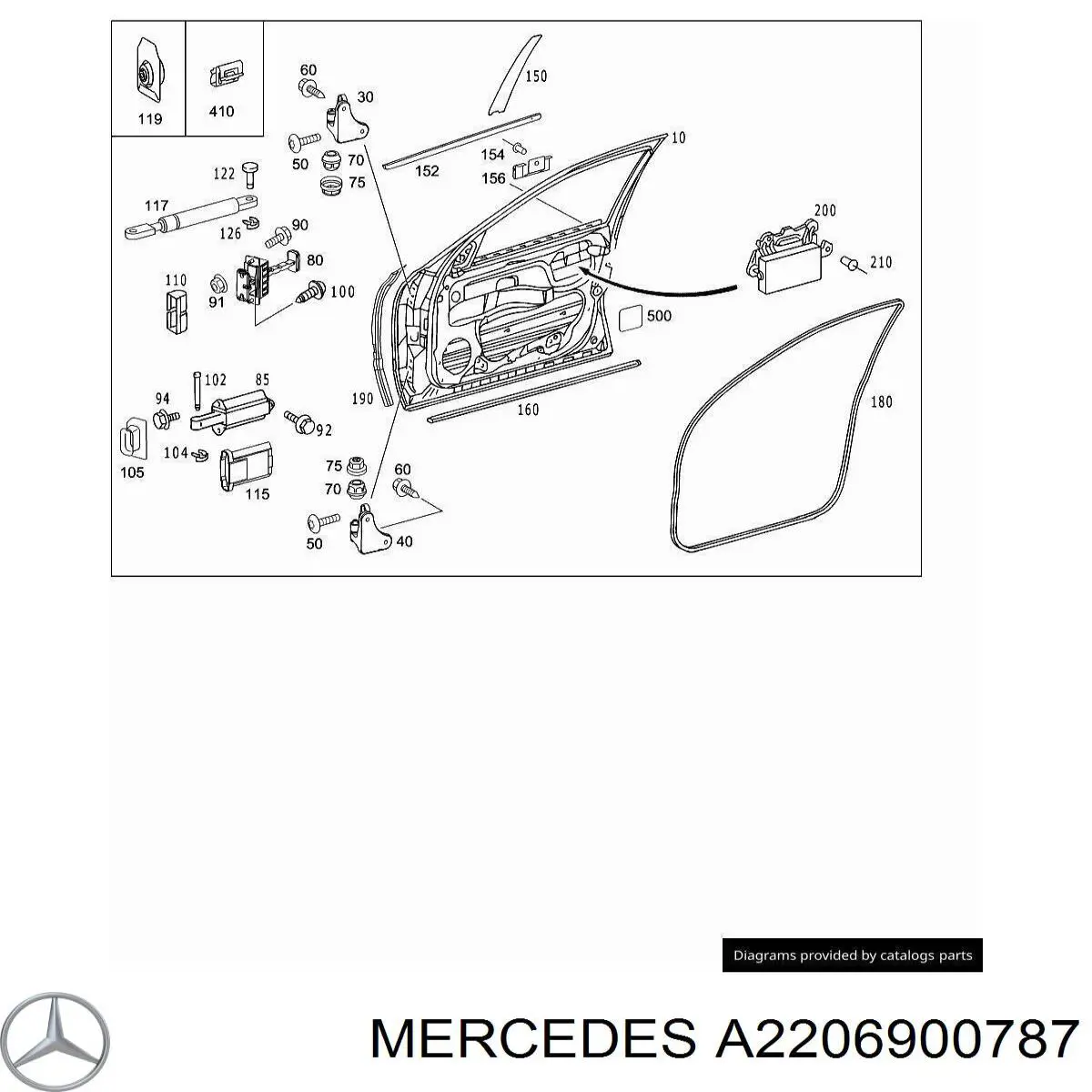 A2206900787 Mercedes 