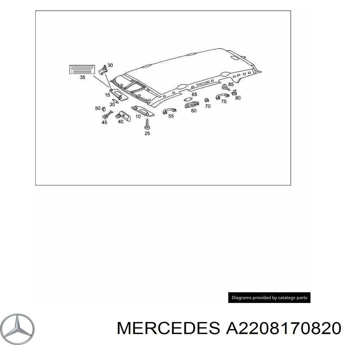 Compre A2028173320 Mercedes 