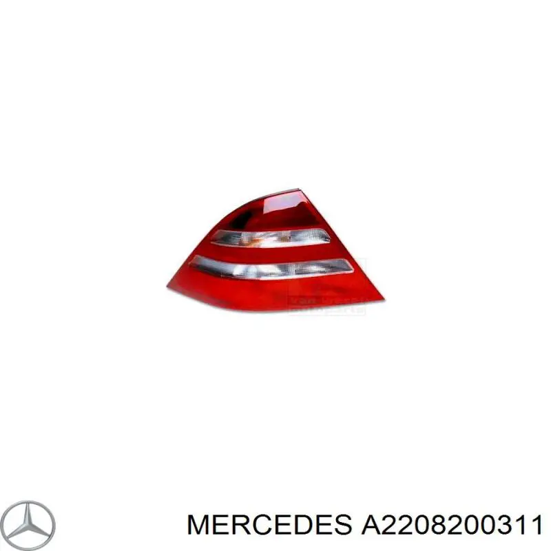  Mercedes A2208200311 preço, a partir de 325,20 USD