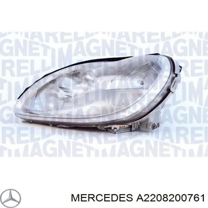 Luz esquerda Mercedes A2208200761 preço, a partir de 177,07 USD