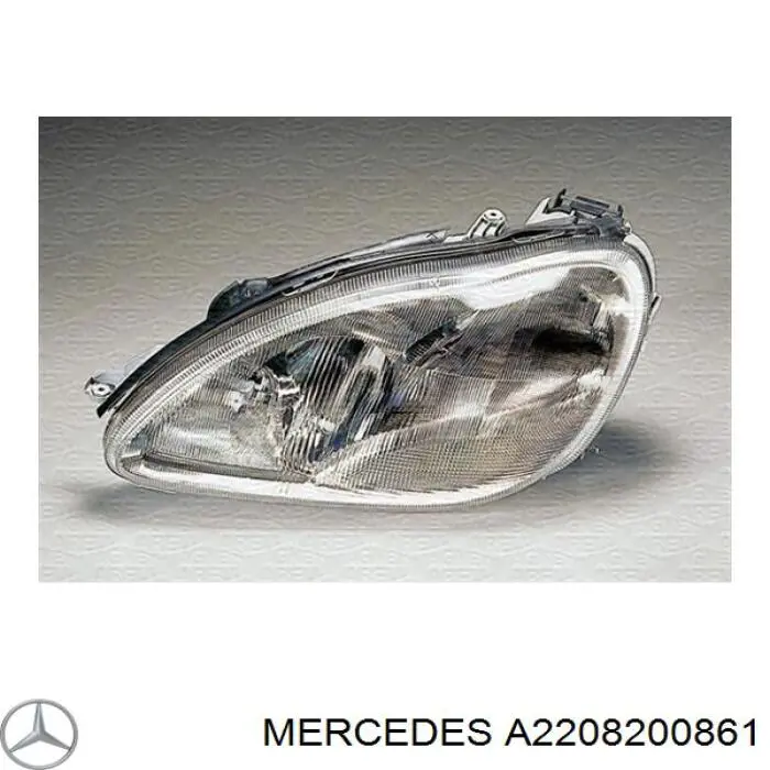 A2208200861 Mercedes Luz direita