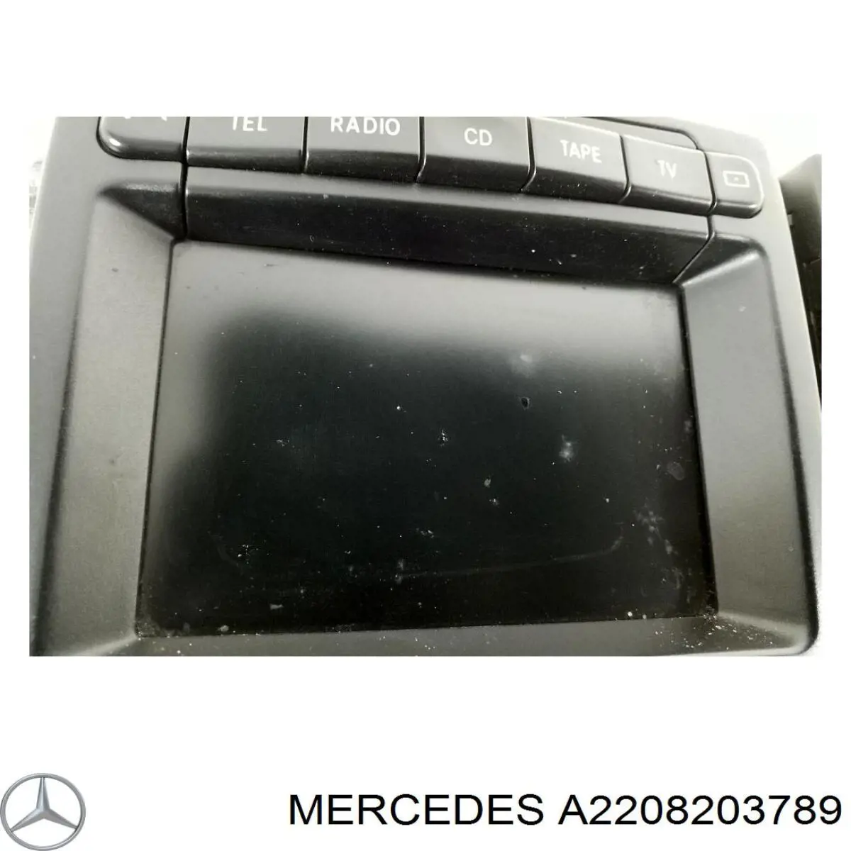 Compre A2208203789 Mercedes Aparelhagem de som (rádio AM/FM)