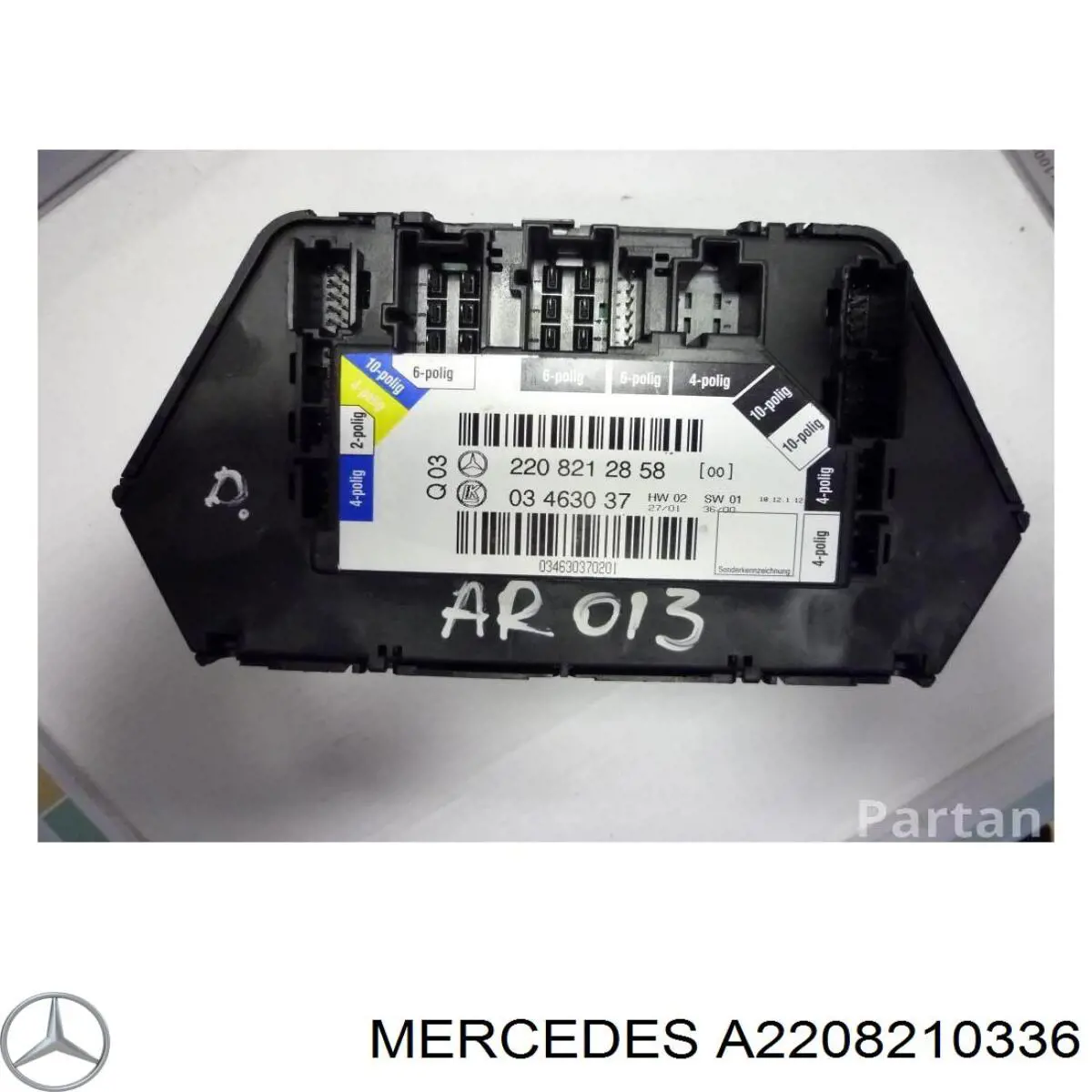 A2208210336 Mercedes 