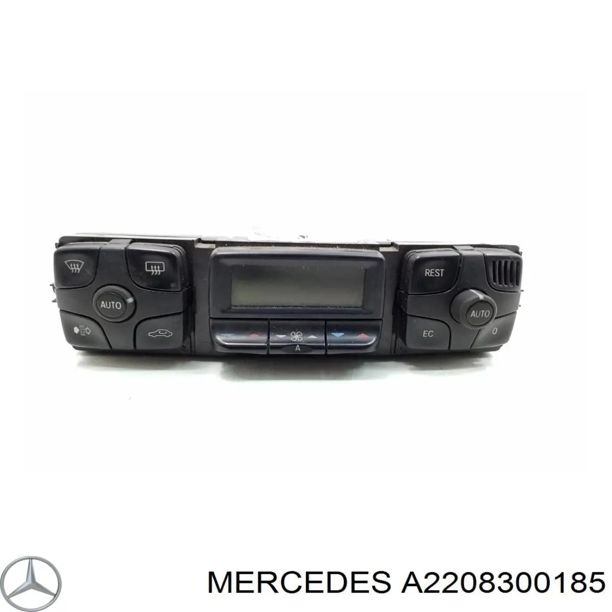 2208300985 Mercedes Unidade de controlo dos modos de aquecimento/condicionamento