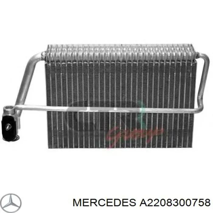 Vaporizador de aparelho de ar condicionado Mercedes A2208300758 preço, a partir de 92,10 USD
