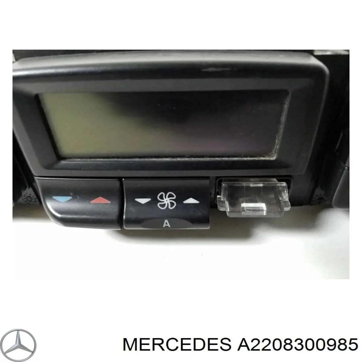 Compre A2208300985 Mercedes Unidade de controlo dos modos de aquecimento/condicionamento