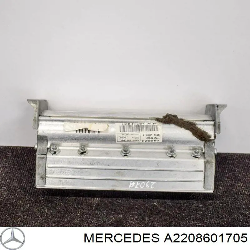 Compre A2208601705 Mercedes Cinto de segurança (AIRBAG) de passageiro