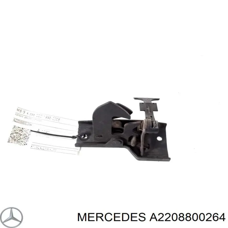 A2208800264 Mercedes Viga con gancho do fecho da capota