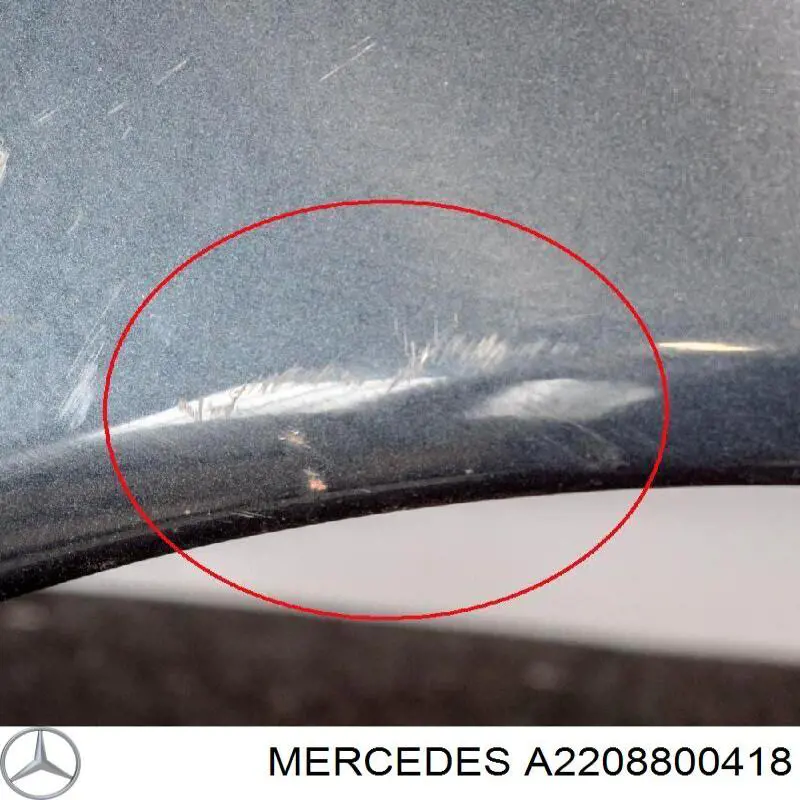 Pára-lama dianteiro direito Mercedes A2208800418 preço, a partir de 173,96 USD
