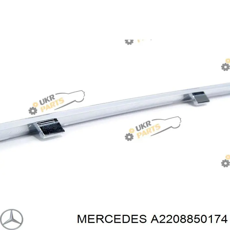 Moldura esquerda do pára-choque dianteiro Mercedes A2208850174 preço, a partir de 22,89 USD