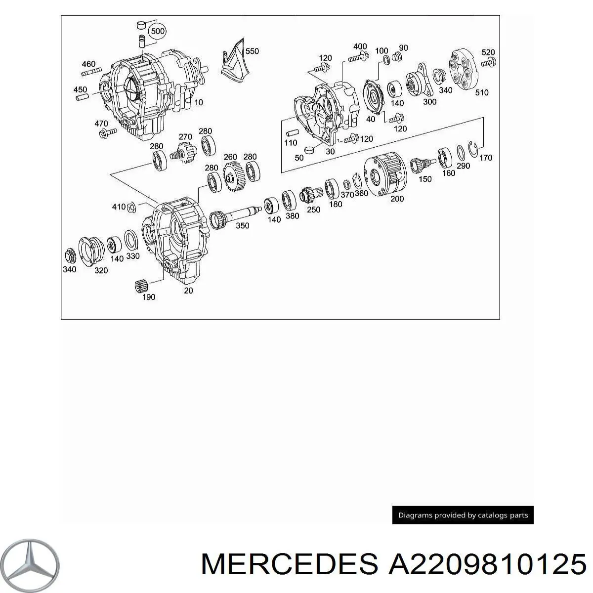 A2209810125 Mercedes 