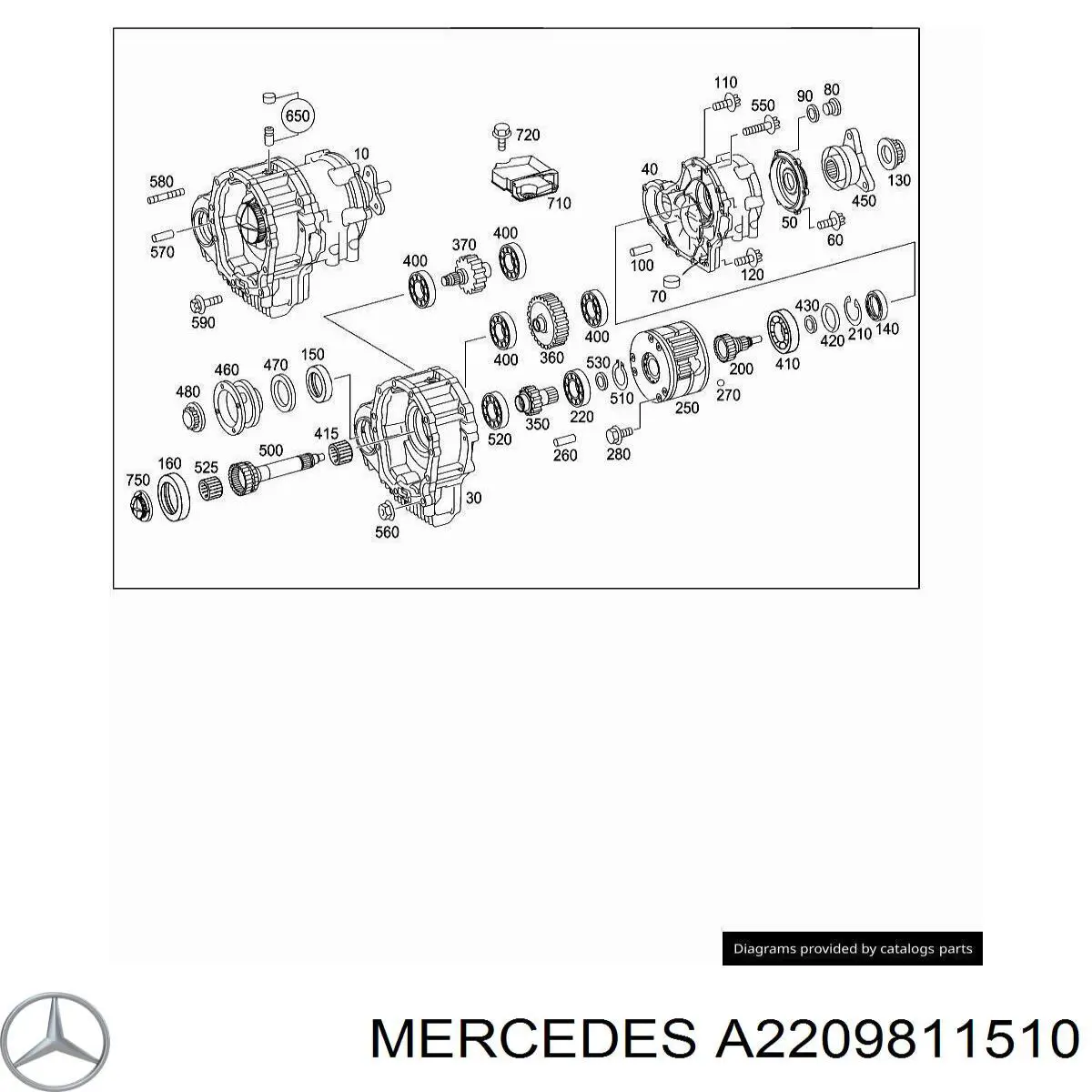  Mercedes A2209811510 preço, a partir de 24,54 USD