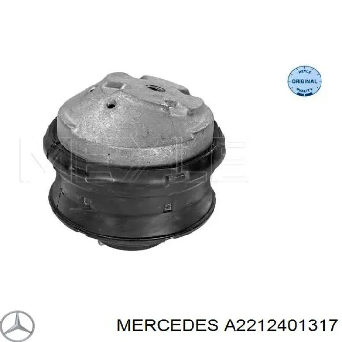 A2212401317 Mercedes Coxim (suporte) esquerdo/direito de motor