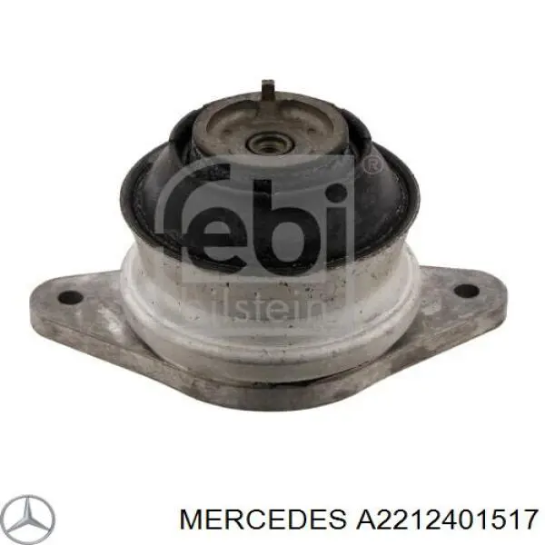 A2212401517 Mercedes Coxim (suporte) esquerdo/direito de motor