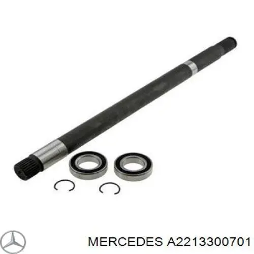 Veio de acionamento do semieixo intermédio Mercedes A2213300701 preço, a partir de 47,97 USD