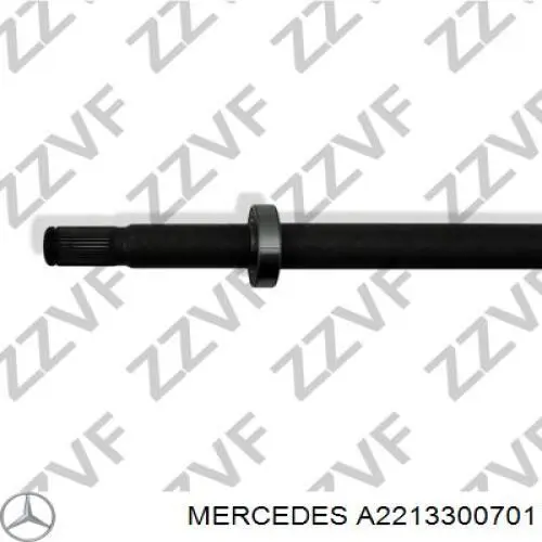 Compre A2213300701 Mercedes Veio de acionamento do semieixo intermédio