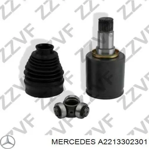 Compre A2213302301 Mercedes Semieixo (acionador) dianteiro direito