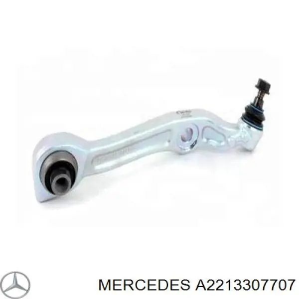 A2213307707 Mercedes Braço oscilante inferior esquerdo de suspensão dianteira