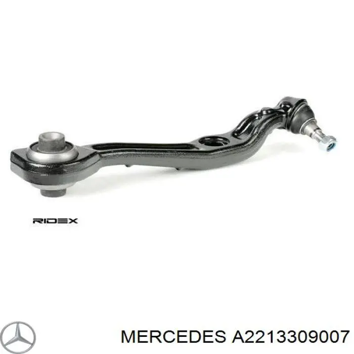 A2213309007 Mercedes Braço oscilante superior direito de suspensão dianteira