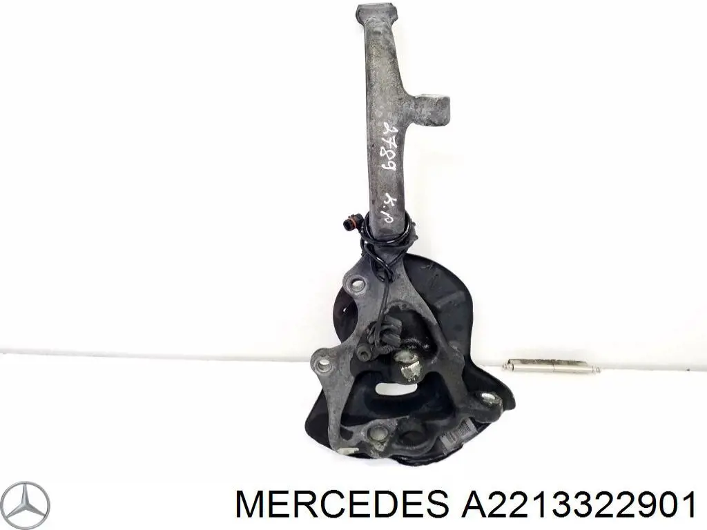Pino moente (extremidade do eixo) dianteiro esquerdo Mercedes A2213322901 preço, a partir de 206,26 USD