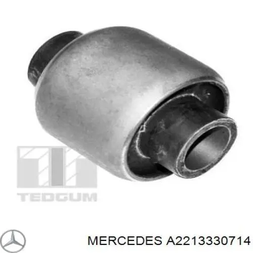 A2213330714 Mercedes Bloco silencioso dianteiro do braço oscilante inferior