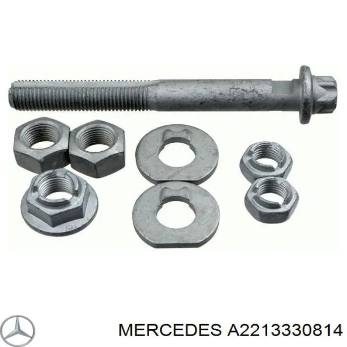 A2213330814 Mercedes Bloco silencioso dianteiro do braço oscilante inferior