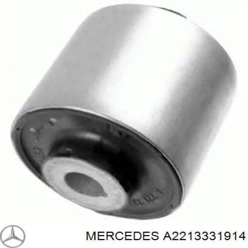 A2213331914 Mercedes Bloco silencioso dianteiro do braço oscilante inferior
