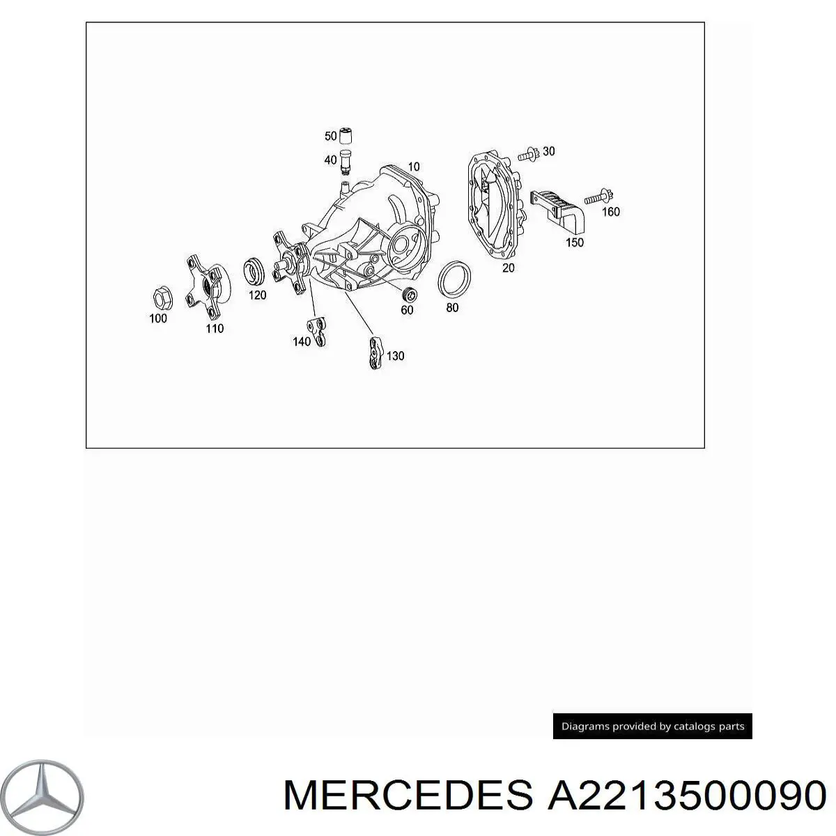 A2213500090 Mercedes 
